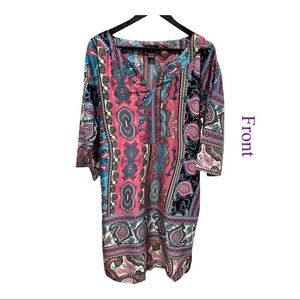 Beautiful 3/4 Sleeve Dress with tie belt